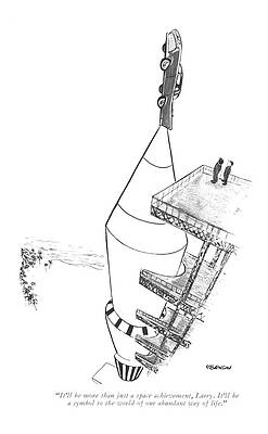 Symbol Drawing - More Than Just A Space Achievement by James Stevenson