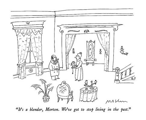 Setting Drawing - It's A Blender by Michael Maslin