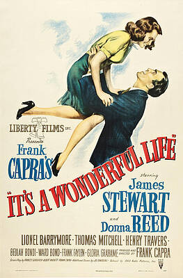 It's a Wonderful Life Movie Poster Digital Art