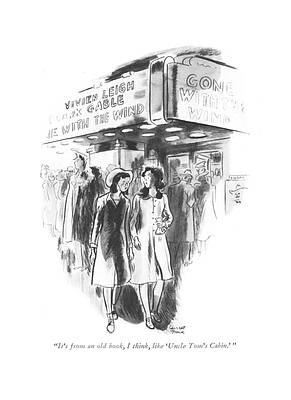 Wind Drawing - It's From An Old Book by Garrett Price