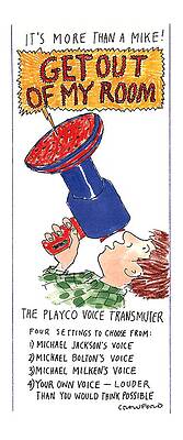 Setting Drawing - It's More Than A Mike! by Michael Crawford