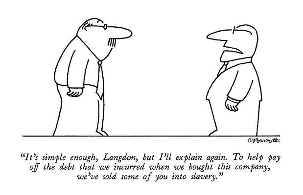 Simple Drawing - It's Simple Enough by Charles Barsotti