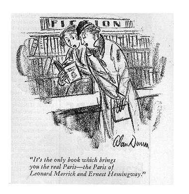 Paris Drawing - The Only Book by Alan Dunn