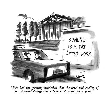 Drive Drawing - I've Had The Growing Conviction That The Level by Donald Reilly