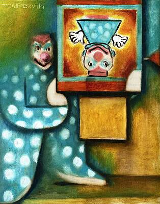 Cool Painting - Jack Outside The Box by Tommervik