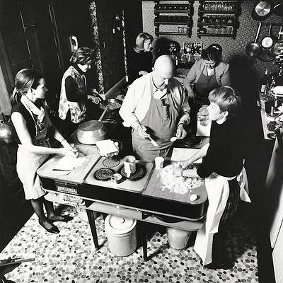 James Beard Cooking Lesson Photograph