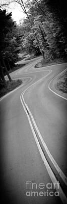Wall Art featuring the photograph Jensen's Long Road by Duluth To Door County Photography