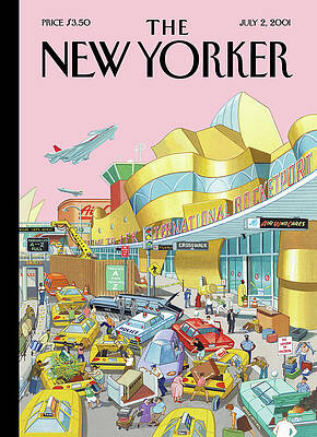 Busy Day at the International Rocketport Wall Art