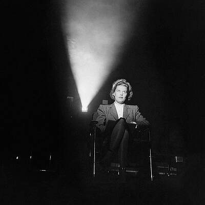 Woman in Spotlight Wall Art