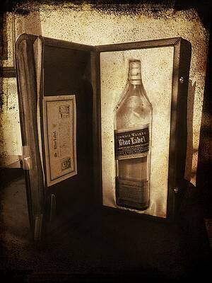 Johnnie Walker Blue Label Display Wall Art