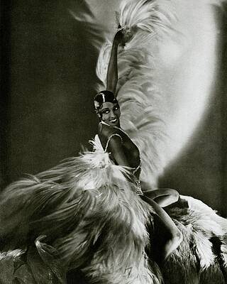 Josephine Baker in Glamorous Costume Photograph