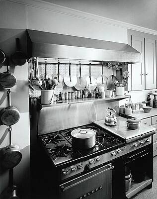 Julia Child's Iconic Kitchen Photograph