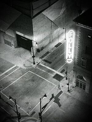 White Photograph - Kansas City - Folly Theater 3 by Richard Reeve