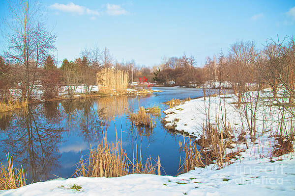 Architecture Wall Art featuring the photograph Kent Park by William Norton