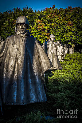 Architecture Photograph - Korean War Veterans Memorial by Darcy Michaelchuk