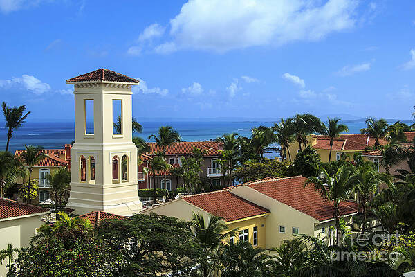 Puerto Rico Wall Art featuring the photograph La Casitas Village by Mary Lou Chmura