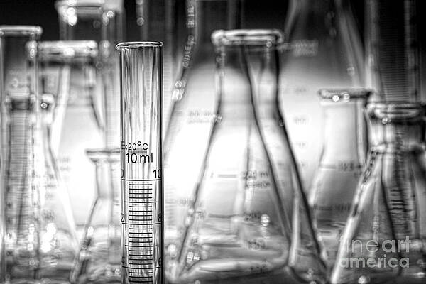 Wall Art featuring the photograph Laboratory Equipment In Science Research Lab by Science Research Lab