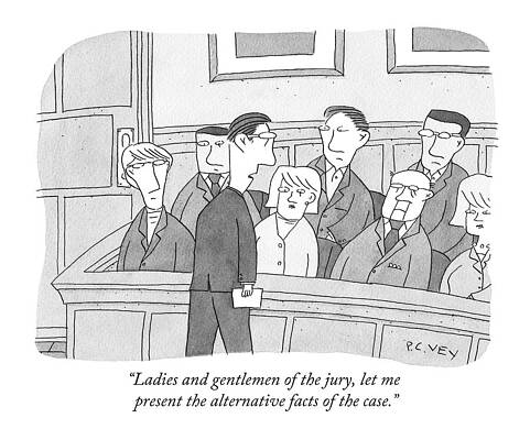 Jury and Lawyer in Courtroom Wall Art