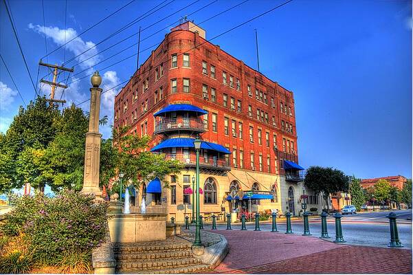 Ohio Wall Art featuring the photograph Lafayette Hotel by Jonny D