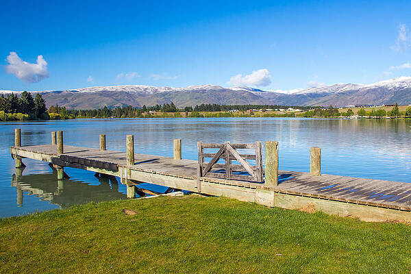 Country Wall Art featuring the photograph Lake Dunstan by Nicholas Blackwell
