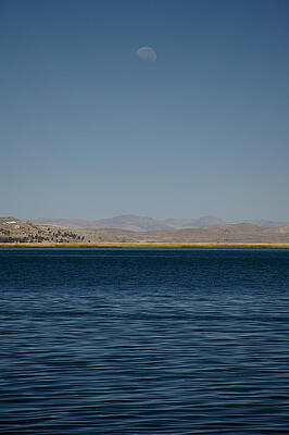 Wall Art featuring the photograph Lake Moonrise by Owen Weber