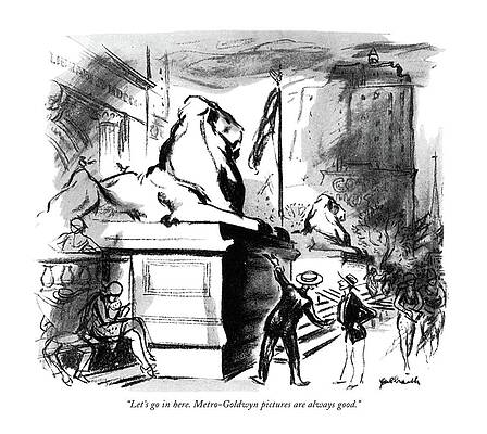 Symbol Drawing - Let's Go In Here by William Galbraith Crawford