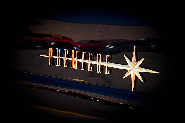 Wall Art featuring the photograph Lincoln Premiere Emblem by Joann Copeland-Paul