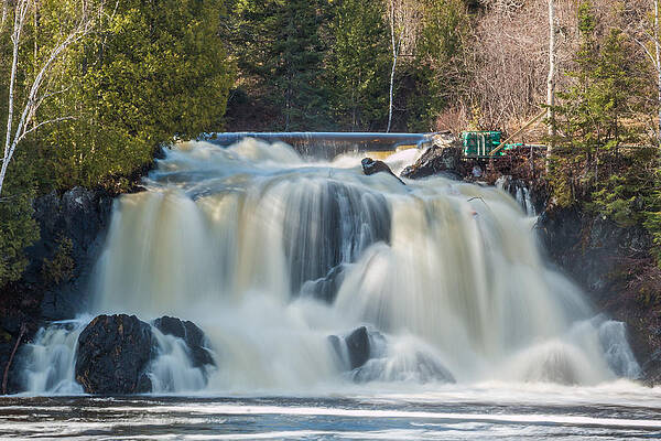 Wall Art featuring the photograph Little Falls Atikokan by Linda Ryma