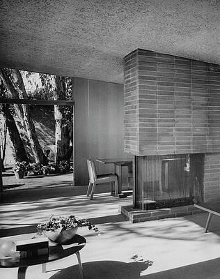 Mid-Century Modern Living Room Photograph