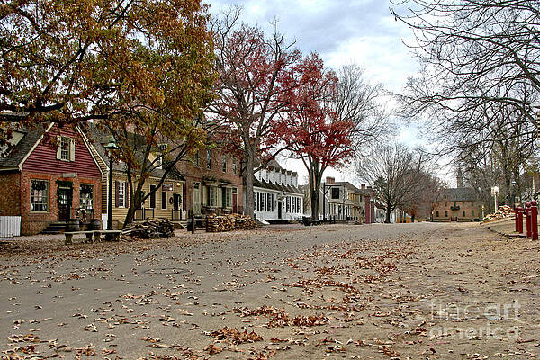 Lonely Colonial Williamsburg by Olivier Le Queinec