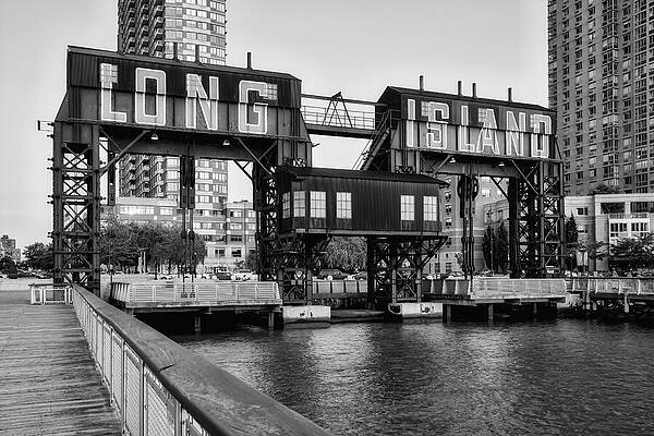 Industrial Long Island Sign Wall Art