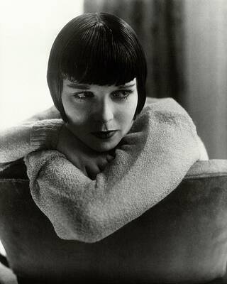 Classic Portrait of Woman with Bob Cut Photograph