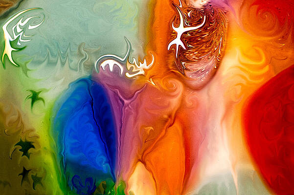 Wall Art featuring the painting Loves Lost by Omaste Witkowski