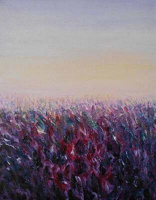 Wall Art featuring the painting Luscious by Jane See