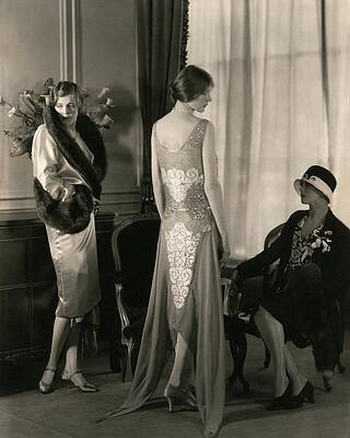 Wall Art featuring the photograph Lyssie Pero by Edward Steichen