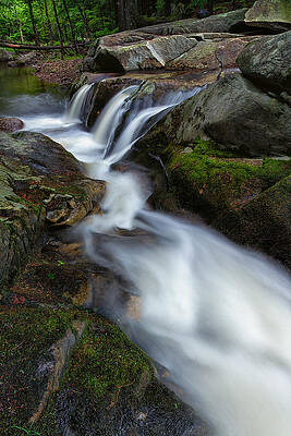 Wall Art featuring the photograph Mad River Flume by Jeff Sinon