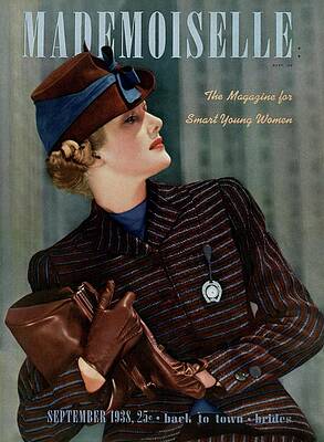 Crown Wall Art featuring the photograph Mademoiselle Cover Featuring Bette Ribble by Paul D'Ome