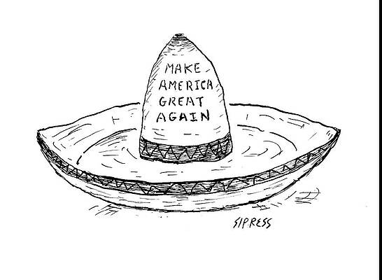 Make Drawing - Make America Great by David Sipress