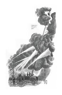 Attractive Drawing - She Wants You by Robert J Day