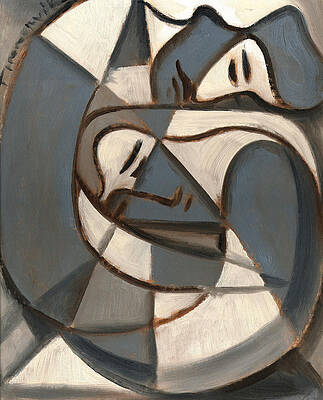 Love Painting - Man And Woman Art Print by Tommervik