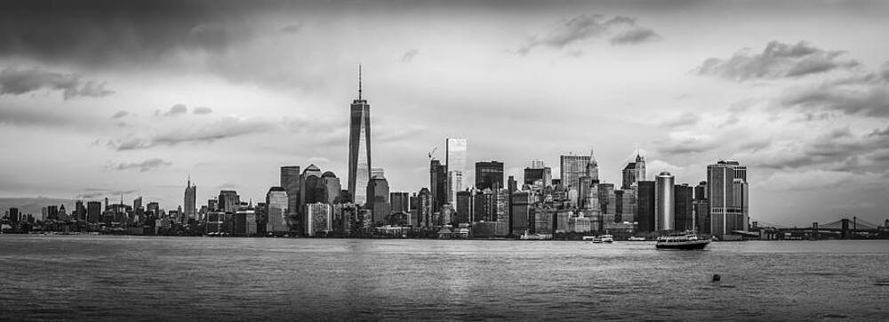 New York City Skyline at Dusk Photograph