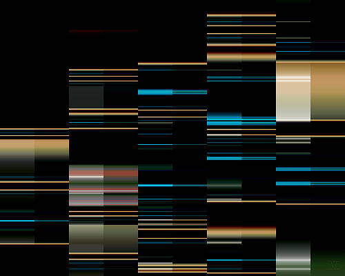 Unique Wall Art featuring the digital art Manhattan by Vic Eberly