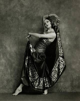 Dance Wall Art featuring the photograph Martha Graham Dancing by Nickolas Muray