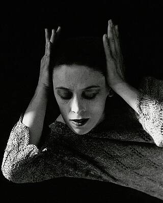 Expressive Woman in Thought Wall Art