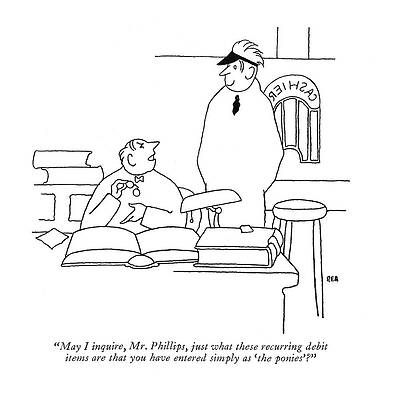 Tracks Wall Art featuring the drawing May I Inquire by Gardner Rea