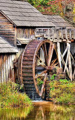 Photograph - Mabry Mill 2 by Rob Narwid
