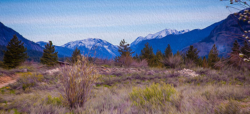 Photograph - Mazama From Wolf Creek by Omaste Witkowski