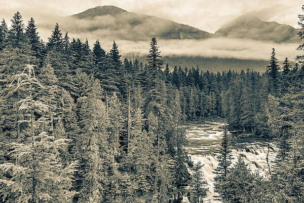 Photograph - McDonald Creek Horizontal by Adam Mateo Fierro