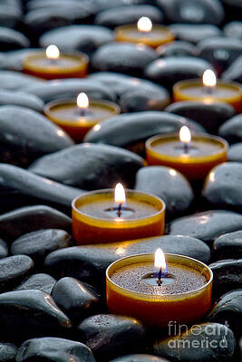 Meditation Candles by Olivier Le Queinec