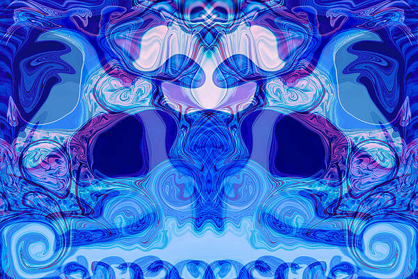 Wall Art featuring the painting Meditation by Omaste Witkowski